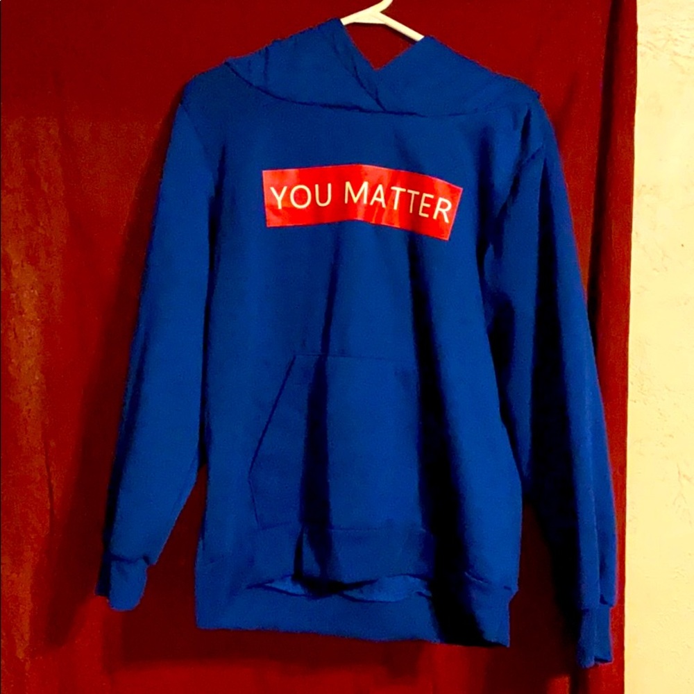 You Matter, deep blue Sweatshirt